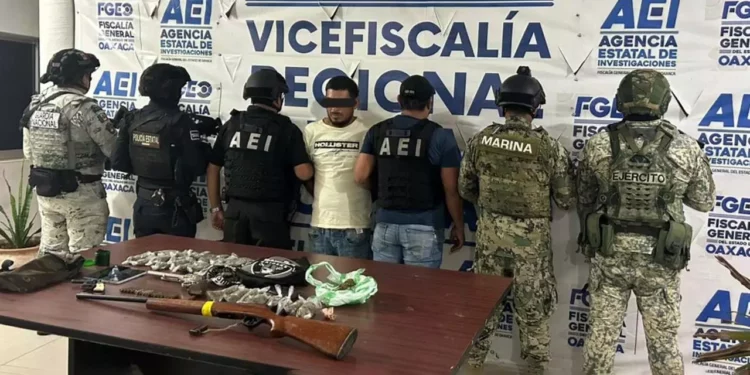 Durante la acción fue detenido un individuo identificado como E.H.G.