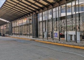 Foto: Jesús Santiago López // De las estaciones construidas originalmente, es la ubicada en la zona del Mercado de Abasto la que más trabajo requiere.