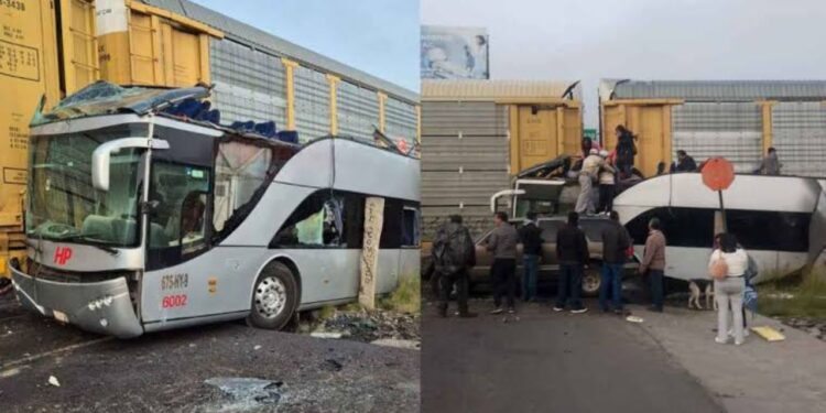 Quiso ganarle el paso al tren; suben a 9 las víctimas del trenazo