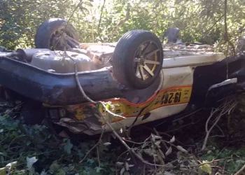 El accidente ocurrió la tarde del sábado.