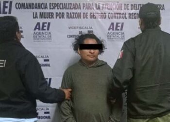 El detenido fue presentado ante el juez de control.