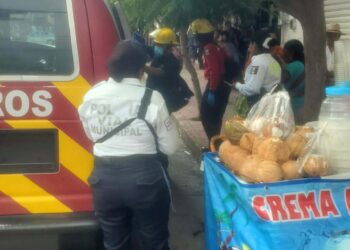 El incidente sucedió cuando el menor intentaba cruzar la calle.