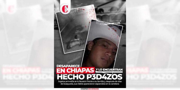 El joven respondía al nombre de Eliud Antonio.