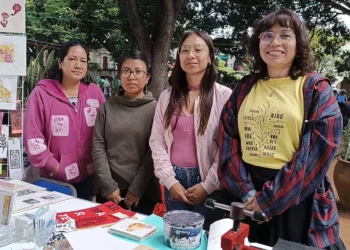 Fotos: Lisbeth Mejía Reyes // El colectivo reúne a aproximadamente 10 mujeres artistas de diferentes edades.
