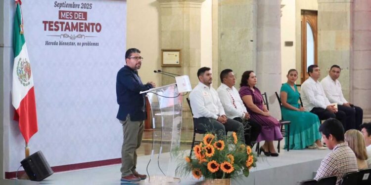 Foto: Adrián Gaytán // Este martes 2 de septiembre, inició en toda la entidad la 3ª edición de la campaña nacional Septiembre, Mes del Testamento.