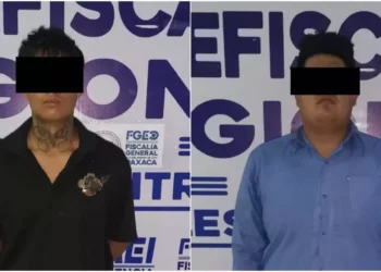 Los hombres, identificados como E.A.G. y A.A.B.N., quedaron vinculados a proceso y enviados a prisión preventiva.