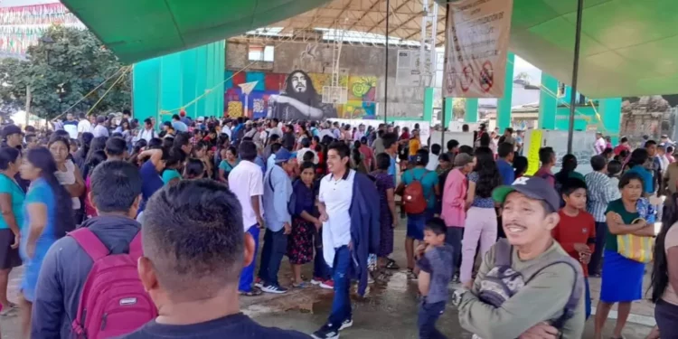 VIDEO Con urnas abiertas y sin incidentes, arranca la jornada electoral en Candelaria Loxicha