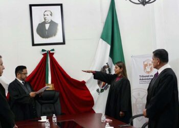 La Magistrada Cruz Itzel Espinosa fue elegida para dirigir el Tribunal de Justicia Administrativa.