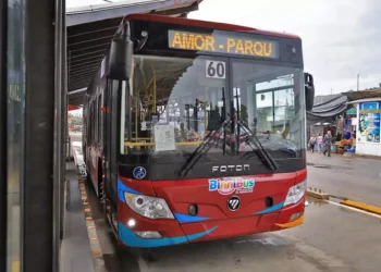 Foto: BinniBus Oaxaca // La nueva ruta troncal RT-01 Kayaal, Yuroo Viguera-Xoxocotlán cuenta con 25 unidades nuevas.