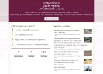 La plataforma web muestra que aproximadamente 20 denuncias ciudadanas han sido atendidas.