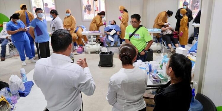 La atención altruista de médicos estadounidenses se llevó a cabo del 1 al 5 de septiembre.