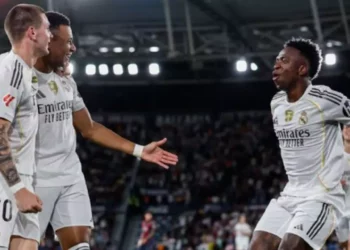 El Real Madrid gana 1-4 al Levante con doblete de Mbappé