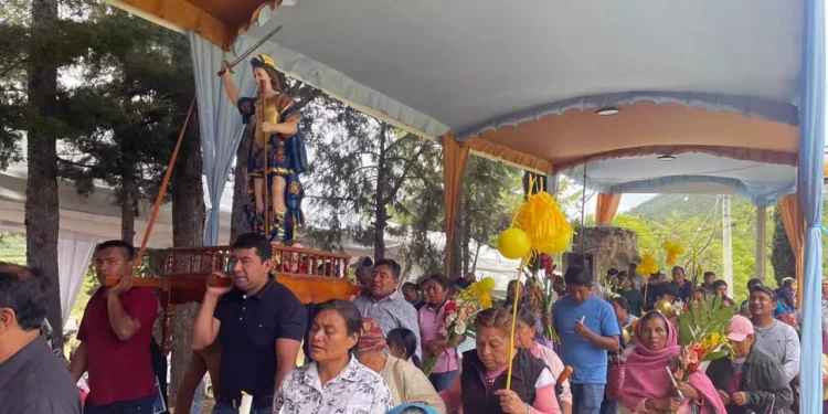 San Miguel Achiutla vive su fiesta patronal en honor a San Miguel Arcángel, con actividades religiosas, culturales y deportivas.