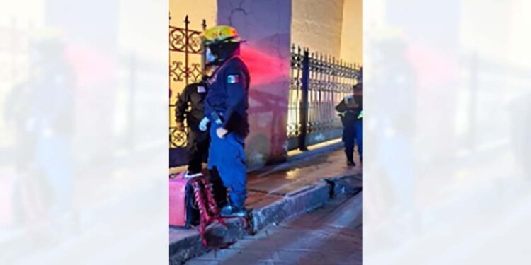 Un hombre de 40 años fue asegurado por elementos de la Policía Municipal.