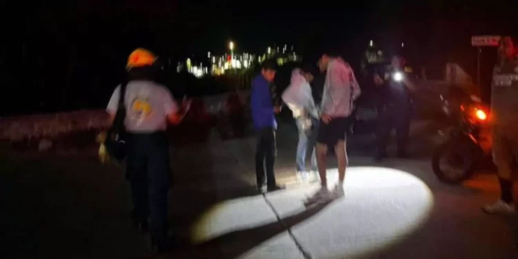 Un joven termina lesionado en accidente.