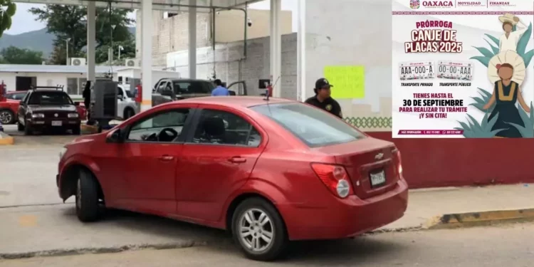 Se acaba el plazo para el cambio de placas en Oaxaca en medio de quejas por calles en mal estado y omisión de autoridades