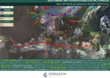 Prevén lluvias con tormentas ocasionales en zonas montañosas de Oaxaca este sábado