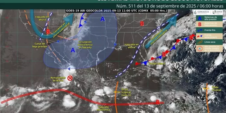 Se esperan lluvias y tormentas por la tarde en Oaxaca