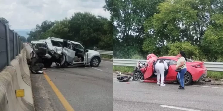 Colisión fatal en la supercarretera Oaxaca–Huitzo: víctimas y caos vial