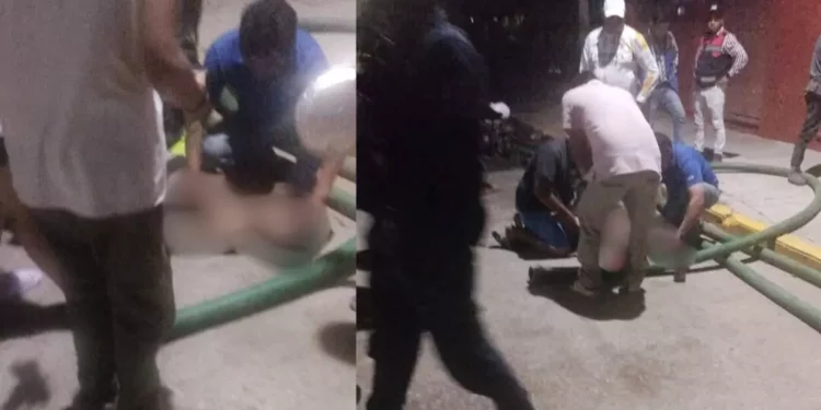 “Al Matadero”: Obreros quedan inconscientes en drenaje por negligencia del municipio