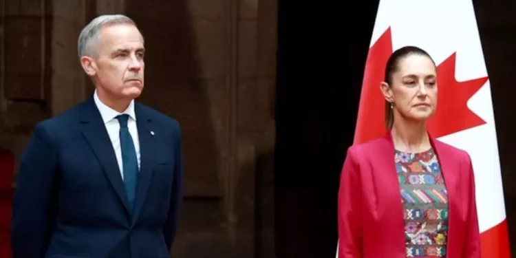 México y Canadá cierran filas contra el narcotráfico: Sheinbaum y Carney pactan cooperación en seguridad