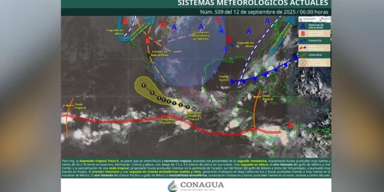 Tormentas eléctricas, chubascos y oleaje elevado afectarán gran parte de Oaxaca este viernes