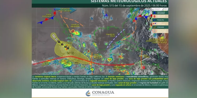 Se avecinan tormentas fuertes en Oaxaca: prevén lluvias, vientos y descargas eléctricas