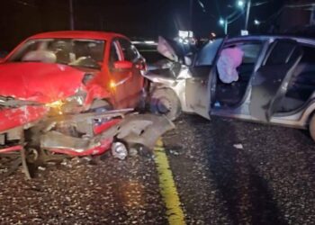 Muere hombre en brutal choque en la federal 125; conductor responsable huyó del lugar