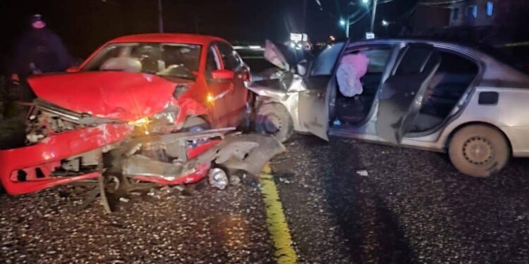 Muere hombre en brutal choque en la federal 125; conductor responsable huyó del lugar