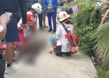 Muere adulto mayor en vía publica en el Infonavit Primero de Mayo