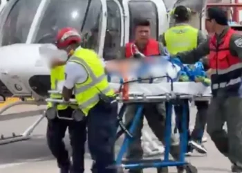 Herido grave trasladado en helicóptero tras ataque armado en Amoltepec, Oaxaca