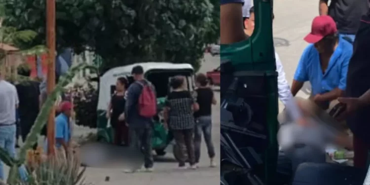 ¡Impacto mortal en Tlacolula! Mototaxista pierde la vida tras colisión con motocicleta