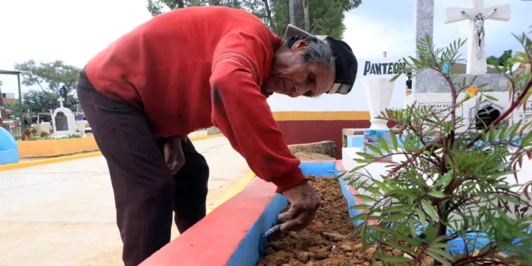 Foto: Adrián Gaytán // El municipio capitalino busca recuperar espacios en cementerios capitalinos.