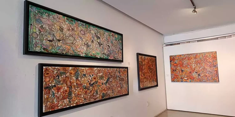 Fotos: Lisbeth Mejía Reyes // Comparte un imaginario en el que conviven representaciones de animales y de personas.