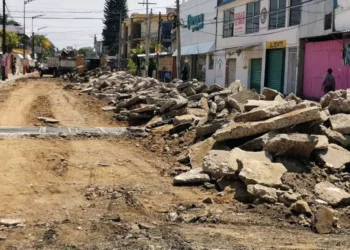 Con el décimo mes del ejercicio fiscal 2025 en curso, la ciudad de Oaxaca todavía no ha iniciado la obra pública.