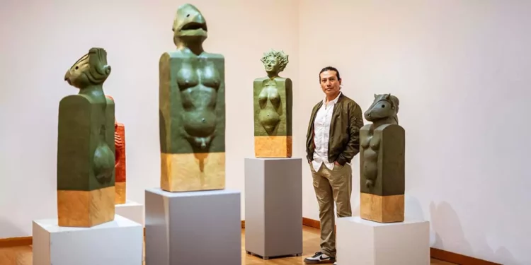 Fotos: cortesía // El artista plástico Sergio Mérida muestra una parte de su obra en el MUPO a partir de este 16 de octubre.