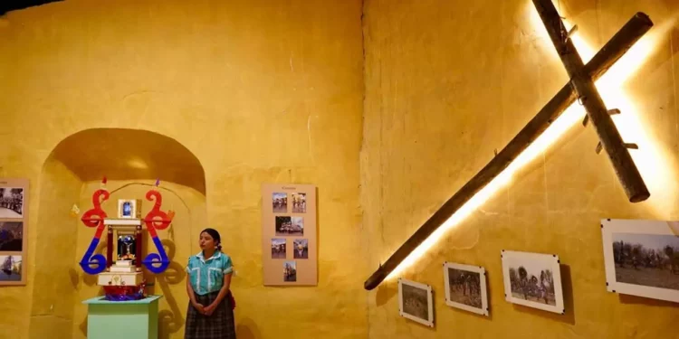 Fotos: Centro INAH Oaxaca // El Museo de Macuilxochitl se vio obligado a cerrar sus puertas a consecuencia del sismo del 2017.