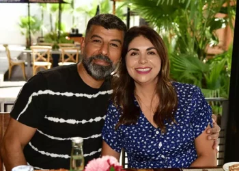 Fotos: Rubén Morales // Haider y Maribel Jeff, felices de reencontrarse con Oaxaca y disfrutar unos días de descanso.