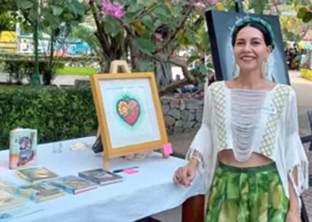 Fotos: Omar Maya // La artista plástica Edna Guzmán estará participando en una exposición colectiva.