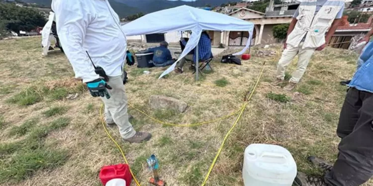 Foto: cortesía // La utilización de métodos geofísicos para el estudio no invasivo de sitios arqueológicos permite conocer a profundidad restos de antiguos centros zapotecos.