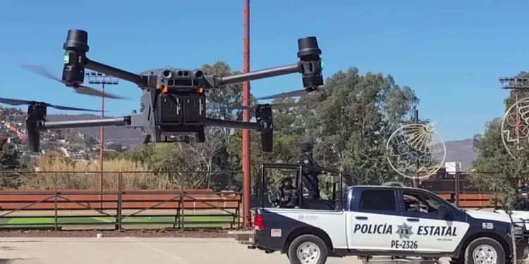 Los drones monitorearán zonas donde se reporten ilícitos, además de dar cobertura a las manifestaciones.