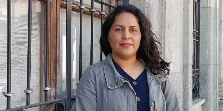 Foto: Lisbeth Mejía Reyes // Para Tania esta exposición es una oportunidad para mostrar la identidad mexicana, generar puentes o vínculos entre países.