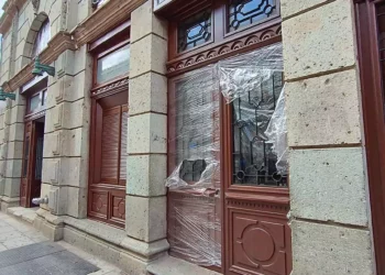 Fotos: Lisbeth Mejía // Uno de los recintos emblemáticos que está siendo intervenido es el teatro Macedonio Alcalá.