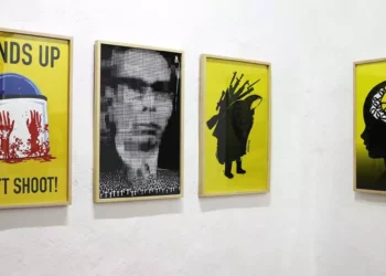 Foto: Exposición cuarta bienal // La bienal fue creada en el año 2014 por el artista Francisco Toledo.