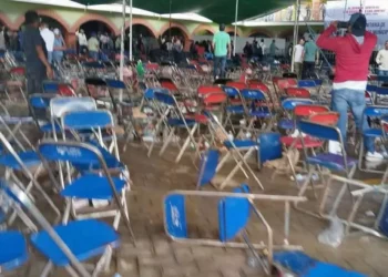 Foto: redes sociales // De los 39 municipios que llevaron a cabo sus procesos de renovación de sus autoridades, solamente en San Agustín de las Juntas se registraron incidentes.