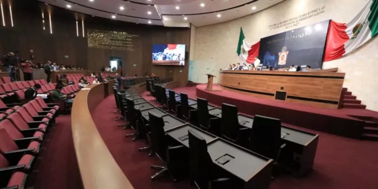 Sesión ordinaria de la Comisión Permanente del Congreso de Oaxaca_