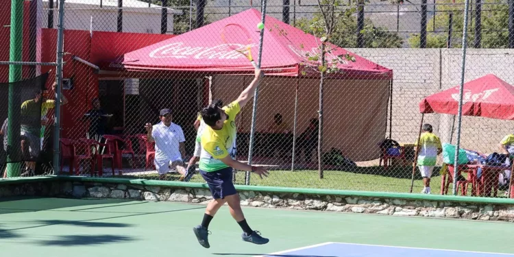 Foto: Leobardo García Reyes // El próximo fin de semana se jugará el Torneo de Tenis del Día del Médico.