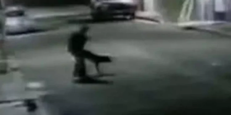 Circulan videos donde un sujeto aparece abusando sexualmente de un canino en la vía pública de Tlaxiaco.