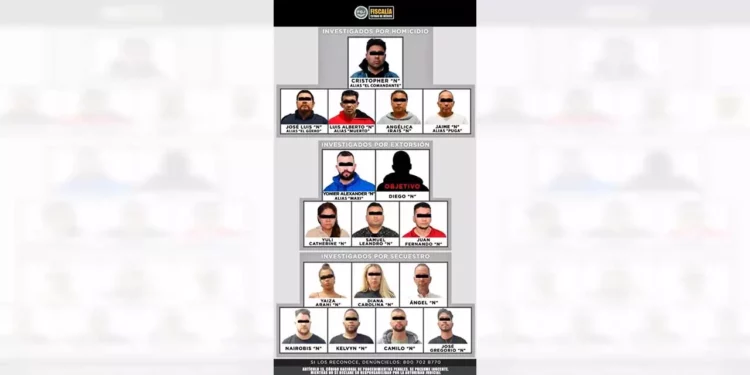 Christopher “N”, alias “El Comandante”, detenido por la FGJEM como presunto autor intelectual del homicidio de los artistas B-King y DJ Regio Clown.