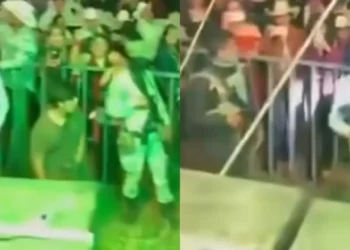 ¡Fusiles en la fiesta! Video de grupo armado desata polémica en Sola de Vega!